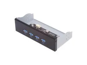 10Gbps USB 3.1 Type-A HUB 4 Ports Front Panel to Motherboard Type-E Connector Cable 10Gbps for 5.25" CD-ROM Bay Tray 10Gbps USB 3.1 Type-A HUB 4 Ports Front Panel to Motherboard Type-E Connector Cable 10Gbps for 5.25" CD-ROM Bay Tray
