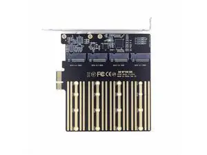 Four SATA NGFF Key B+M SSD to PCI-E 1x Mainboard Desktop Adapter Converter SSD Card ASM1064 2280 SA-061 Four SATA NGFF Key B+M SSD to PCI-E 1x Mainboard Desktop Adapter Converter SSD Card ASM1064 2280 SA-061
