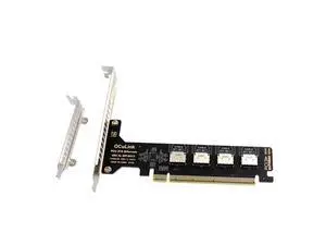 PCI-Express 4.0 PCIE 16x Detachable to Four Oculink SFF-8612 SFF-8611 Internal VROC Raid0 Adapter for U.2 SSD eGPU External Graphics Card Dock PCI-Express 4.0 PCIE 16x Detachable to Four Oculink SFF-8612 SFF-8611 Internal VROC Raid0 Adapter for U.2 SSD eGPU External Graphics Card Dock