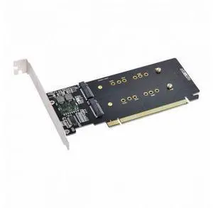 4X NVME M.2 AHCI to PCIE Express 3.0 Gen3 X16 Raid Card VROC Raid0 Hyper Adapter SA-024-NV002 4X NVME M.2 AHCI to PCIE Express 3.0 Gen3 X16 Raid Card VROC Raid0 Hyper Adapter SA-024-NV002