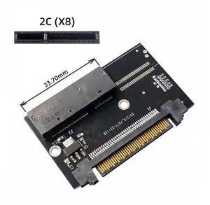 U.2 SFF-8639 Host Adapter to NVMe Ruler 1U GEN-Z EDSFF 2C 8X Short SSD PM983 E1.L Carrier Adapter SF-072-2C U.2 SFF-8639 Host Adapter to NVMe Ruler 1U GEN-Z EDSFF 2C 8X Short SSD PM983 E1.L Carrier Adapter SF-072-2C