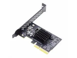 USB 3.2 Gen2 Type-E 20Gbps Front Panel Socket to PCI-E 4X Express Card Adapter for Desktop Motherboard UC-104-EF USB 3.2 Gen2 Type-E 20Gbps Front Panel Socket to PCI-E 4X Express Card Adapter for Desktop Motherboard UC-104-EF