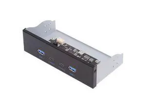 10Gbps USB 3.1 Type-A & Type-C HUB 4 Ports Front Panel to Motherboard Type-E Connector Cable 10Gbps for 5.25" CD-ROM Bay Tray 10Gbps USB 3.1 Type-A & Type-C HUB 4 Ports Front Panel to Motherboard Type-E Connector Cable 10Gbps for 5.25" CD-ROM Bay Tray