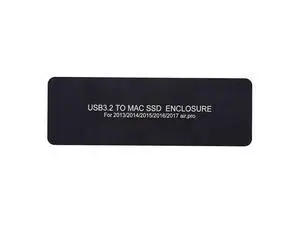 USB3.2 Type-C USB-C to 16+12Pin Mobile Box HDD Enclosure for MAC Air Pro 2013 2014 2015 2016 SSD Portable Case USB3.2 Type-C USB-C to 16+12Pin Mobile Box HDD Enclosure for MAC Air Pro 2013 2014 2015 2016 SSD Portable Case