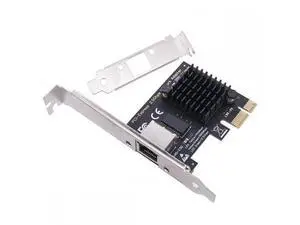 2500Mbps 2.5Gbps to PCI-E PCI Express 1x GBE Gigabit 1000Mbps Ethernet Network LAN Cable Adapter for Desktop Motherboard UT-027-1P 2500Mbps 2.5Gbps to PCI-E PCI Express 1x GBE Gigabit 1000Mbps Ethernet Network LAN Cable Adapter for Desktop Motherboard UT-027-1P