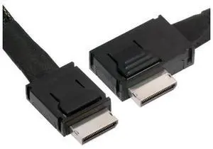 Left Angled 90 Degree OcuLink PCIe 4.0 PCI-Express SFF-8611 4i to SFF-8611 Data Active Cable for eGPU SSD 50cm SF-014-LE Left Angled 90 Degree OcuLink PCIe 4.0 PCI-Express SFF-8611 4i to SFF-8611 Data Active Cable for eGPU SSD 50cm SF-014-LE
