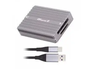 USB3.1 Type-C USB3.0 Type-A to CF Express Extension Card Reader CFE Type-A & Type-B CFA R5 Z6 Z7 CFB Memory Card UC-152-CFX USB3.1 Type-C USB3.0 Type-A to CF Express Extension Card Reader CFE Type-A & Type-B CFA R5 Z6 Z7 CFB Memory Card UC-152-CFX