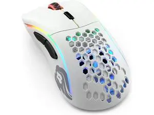 FOR Glorious Gaming Mouse - Model D - RGB Gaming Mouse - 69 g Lightweight Wireless Mouse - Ergonomic Mouse - Honeycomb Mouse - White Wireless Gaming Mouse (Matte White) FOR Glorious Gaming Mouse - Model D - RGB Gaming Mouse - 69 g Lightweight Wireless Mouse - Ergonomic Mouse - Honeycomb Mouse - White Wireless Gaming Mouse (Matte White)
