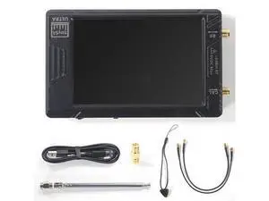 tinySA ULTRA handheld spectrum analyzer with 4-inch touch screen, capable of generating high-frequency output signals ranging from 100 kHz to 5.4 GHz. tinySA ULTRA handheld spectrum analyzer with 4-inch touch screen, capable of generating high-frequency output signals ranging from 100 kHz to 5.4 GHz.