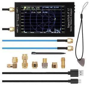 4.3-inch vector network analyzer S-A-A-2 NanoVNA-F antenna for shortwave, HF, VHF, UHF 4.3-inch vector network analyzer S-A-A-2 NanoVNA-F antenna for shortwave, HF, VHF, UHF