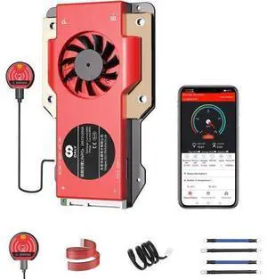 DALY Smart BMS 4S-24S 12V-72V 40A-500A con módulo Bluetooth, placa de protección de batería para paquete de batería LiFePO4 (LifePO4 24S 72V 300A+ módulo BT) DALY Smart BMS 4S-24S 12V-72V 40A-500A con módulo Bluetooth, placa de protección de batería para paquete de batería LiFePO4 (LifePO4 24S 72V 300A+ módulo BT)