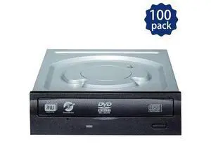 100Pack Lite-On DVD Burner Black SATA Model iHAS124-14 100Pack Lite-On DVD Burner Black SATA Model iHAS124-14