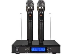 Microphone UHF Rechargeable Wireless Microphone System Karaoke Microphone Wireless Mic with Receiver Box Professional Cardioid Dynamic Handheld Microphone Handheld Microphone Microphone UHF Rechargeable Wireless Microphone System Karaoke Microphone Wireless Mic with Receiver Box Professional Cardioid Dynamic Handheld Microphone Handheld Microphone