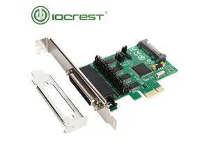 IOCREST 4 DB-9 serial rs232 ports pcie controller card with 1 TTL port with fan-out cable IOCREST 4 DB-9 serial rs232 ports pcie controller card with 1 TTL port with fan-out cable