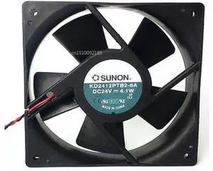 Para SUNON 12025 12CM KD2412PTB2-6A 24V 4,1 W ventilador inversor de 2 cables Para SUNON 12025 12CM KD2412PTB2-6A 24V 4,1 W ventilador inversor de 2 cables