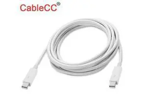 For MacBook 2013 2014 2015 Thunderbolt Port to Thunderbolt Male to Male Data Video Cable White(200 cm) For MacBook 2013 2014 2015 Thunderbolt Port to Thunderbolt Male to Male Data Video Cable White(200 cm)