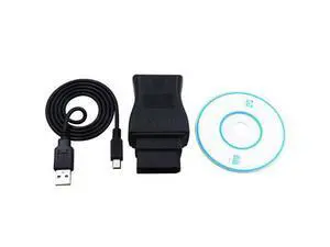 Herramienta de diagnóstico de coche, Cable de código de error OBD, 14 pines, para Nissan, interfaz de contacto, USB Herramienta de diagnóstico de coche, Cable de código de error OBD, 14 pines, para Nissan, interfaz de contacto, USB