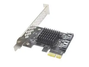 Weastlinks SATA PCI E Adapter 2 Port SATA 3.0 to PCIe X1 Expansion Adapter Card SATA 3 PCI-e PCI Express Converter ASM1061 Weastlinks SATA PCI E Adapter 2 Port SATA 3.0 to PCIe X1 Expansion Adapter Card SATA 3 PCI-e PCI Express Converter ASM1061