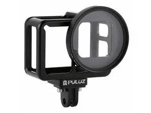 Aluminum Alloy Housing Frame Cage Cover+52mm UV Lens Filter for Gopro Hero 7 6 5 Aluminum Alloy Housing Frame Cage Cover+52mm UV Lens Filter for Gopro Hero 7 6 5