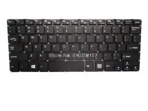 Laptop Keyboard For iOTA 360 11.6 English US Black NO Frame Laptop Keyboard For iOTA 360 11.6 English US Black NO Frame