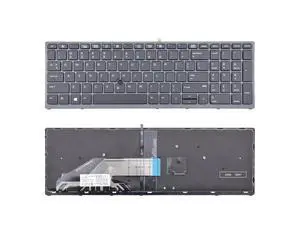 SUNMALL Replacement Keyboard Compatible with New Replacement Keyboard for HP Zbook 15 G3 G4 Zbook 17 G3 G4 Backlit Pointer US 848311-001 PK131C31A00 SUNMALL Replacement Keyboard Compatible with New Replacement Keyboard for HP Zbook 15 G3 G4 Zbook 17 G3 G4 Backlit Pointer US 848311-001 PK131C31A00
