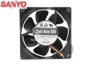 For Sanyo 109R1212H1011 DC 12V 0.52A Server Cooling Fan 120X120X38mm Server Square Fan 4-wire For Sanyo 109R1212H1011 DC 12V 0.52A Server Cooling Fan 120X120X38mm Server Square Fan 4-wire