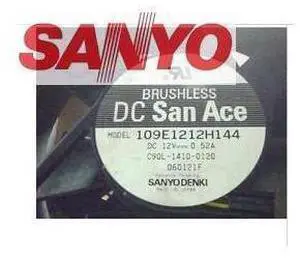 For Sanyo 109E1212H144 aluminum metal frame fan 12CM 12V 0.52A Cooling Fan For Sanyo 109E1212H144 aluminum metal frame fan 12CM 12V 0.52A Cooling Fan