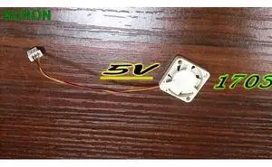 For Sunon 1.7 * 1.7 * 0.3 cm 1703 UF5H5-503 5V 3 wire waterproof micro mini axial cooling fan For Sunon 1.7 * 1.7 * 0.3 cm 1703 UF5H5-503 5V 3 wire waterproof micro mini axial cooling fan