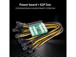 Breakout Board Adapter 12x6pin Server Power Supply Board 12V PCI-E Power Supply Circuitboard Dropshipping Breakout Board Adapter 12x6pin Server Power Supply Board 12V PCI-E Power Supply Circuitboard Dropshipping
