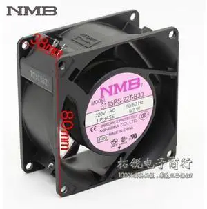 For NMB 3115PS-22T-B30 8038 8cm 220V 9 / 7W AC aluminum metal frame axial cooling fan For NMB 3115PS-22T-B30 8038 8cm 220V 9 / 7W AC aluminum metal frame axial cooling fan