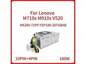 180W Switching Power Supply HK280-72PP FSP180-20TGBAB Server Power Supply 10pin 4pin For Lenovo M710s M910s V520 180W Switching Power Supply HK280-72PP FSP180-20TGBAB Server Power Supply 10pin 4pin For Lenovo M710s M910s V520