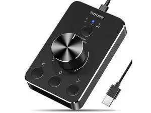 Vaydeer Volume Control Knob with One-Click Mute Function and 3 Volume Control Modes, USB Volume Knob Multimedia Controller for Win 7/8/10/Mac, Gift for Festivals Loved Ones Vaydeer Volume Control Knob with One-Click Mute Function and 3 Volume Control Modes, USB Volume Knob Multimedia Controller for Win 7/8/10/Mac, Gift for Festivals Loved Ones
