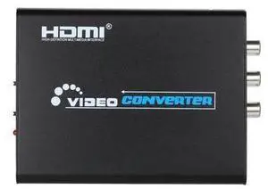 1080p HD to AV Composite/S-Video Converter HD to CVBS/S-VIDEO Video Converter Adapter 1080p HD to AV Composite/S-Video Converter HD to CVBS/S-VIDEO Video Converter Adapter