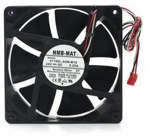 4715KL-05W-B19 For NMB-MAT 120mm 12038 DC 24V 0.2A 3-Wire Converter Cooling Fan 4715KL-05W-B19 For NMB-MAT 120mm 12038 DC 24V 0.2A 3-Wire Converter Cooling Fan