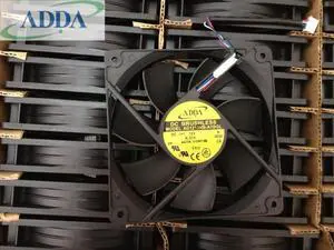 Wholesale FOR ADDA AD1212HB-A7BGL 12025 12cm 120mm DC 12V 0.37A 4wire PWM 120x120x25mm 4-wire server cooling fan Wholesale FOR ADDA AD1212HB-A7BGL 12025 12cm 120mm DC 12V 0.37A 4wire PWM 120x120x25mm 4-wire server cooling fan