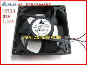 for delta EFB1324SHE 127MM 12738 127*127*38MM 24V 1.38A cpu cooler heatsink axial Cooling Fan for delta EFB1324SHE 127MM 12738 127*127*38MM 24V 1.38A cpu cooler heatsink axial Cooling Fan