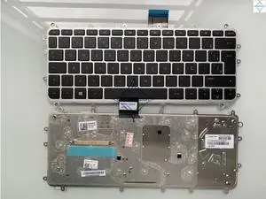 PK131501A29 for HP Pavilion X360 11-N 11-N001EE 11-N014TU br brazil Portuguese laptop keyboard with silver frame teclado PK131501A29 for HP Pavilion X360 11-N 11-N001EE 11-N014TU br brazil Portuguese laptop keyboard with silver frame teclado