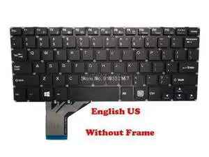 Laptop Keyboard For Direkt-Tek DTLAPY116-1 11.6 Convertible English US Black Without Frame Laptop Keyboard For Direkt-Tek DTLAPY116-1 11.6 Convertible English US Black Without Frame