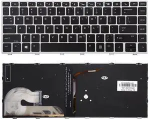 New backlit keyboard for HP EliteBook 745 G5/745 G6/840 G5/840 G6/846 G5/840 G6 with Frame New backlit keyboard for HP EliteBook 745 G5/745 G6/840 G5/840 G6/846 G5/840 G6 with Frame