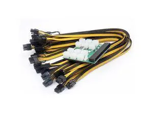 Breakout Board Adapter 12x6pin Server Power Supply Board 12V PCI-E Power Supply Circuitboard Breakout Board Adapter 12x6pin Server Power Supply Board 12V PCI-E Power Supply Circuitboard