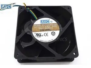 For AVC DV12038B12H 12038 120mm 12cm 12V 4.5A high speed server inverter axial cooling fans cooler For AVC DV12038B12H 12038 120mm 12cm 12V 4.5A high speed server inverter axial cooling fans cooler