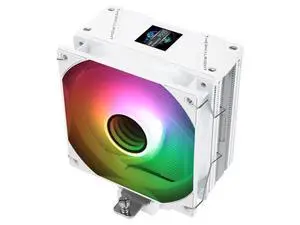 Assassin Spirit 120 Vision ARGB White,with White Top Cover,CPU Air Cooler, PC Cooling, 240 * 240 Resolving Power IPS LCD Screen,Editable,with 1.54in for Intel lga1851/1700/115X,AM4/AM5 Assassin Spirit 120 Vision ARGB White,with White Top Cover,CPU Air Cooler, PC Cooling, 240 * 240 Resolving Power IPS LCD Screen,Editable,with 1.54in for Intel lga1851/1700/115X,AM4/AM5