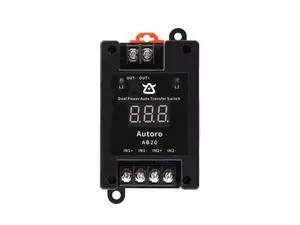 60V 20A Dual Power Automatic Tranfer Switch, Two Ways 0.015S High Speed ATS, 80V 100A Parallel Discharge Module with Reverse Polarity Protection 60V 20A Dual Power Automatic Tranfer Switch, Two Ways 0.015S High Speed ATS, 80V 100A Parallel Discharge Module with Reverse Polarity Protection
