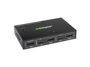 AIMOS AM-KVM201CC 2-Port HDMI KVM Switch Support 4K*2K@30Hz HDMI KVM Switcher Keyboard Mouse USB AIMOS AM-KVM201CC 2-Port HDMI KVM Switch Support 4K*2K@30Hz HDMI KVM Switcher Keyboard Mouse USB