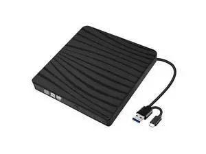 ULANSeN External CD/DVD Drive for Laptop, USB A/C 3.0 CD DVD Player Portable +/-RW Burner CD ROM Reader Writer Disk Duplicator Compatible with Laptop Desktop PC Windows Apple Mac Pro MacBook Linux ULANSeN External CD/DVD Drive for Laptop, USB A/C 3.0 CD DVD Player Portable +/-RW Burner CD ROM Reader Writer Disk Duplicator Compatible with Laptop Desktop PC Windows Apple Mac Pro MacBook Linux