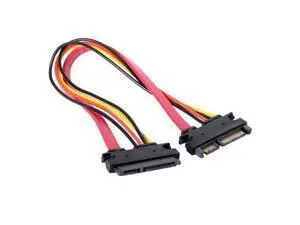 NGFF Red Color SATA III 3.0 7+15 22 Pin SATA Male to Female Data Power Extension Cable 30cm NGFF Red Color SATA III 3.0 7+15 22 Pin SATA Male to Female Data Power Extension Cable 30cm