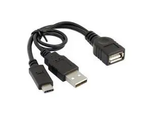 CYDZ USB-C USB 3.1 Type C Male Connector to A Female OTG Data Cable with Extral Power CYDZ USB-C USB 3.1 Type C Male Connector to A Female OTG Data Cable with Extral Power