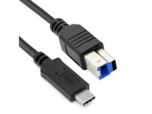 CYDZ CY USB-C USB 3.1 Type C Male Connector to USB Standard B Male Data Cable for Apple Laptop & Laptop Black CYDZ CY USB-C USB 3.1 Type C Male Connector to USB Standard B Male Data Cable for Apple Laptop & Laptop Black