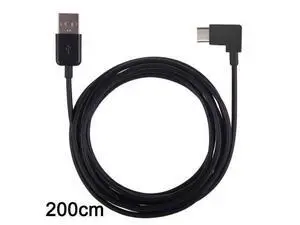 NGFF Right Angled USB 3.1 Type C USB-C to USB 2.0 Cable 90 Degree Connector for Tablet & Mobile Phone 200cm NGFF Right Angled USB 3.1 Type C USB-C to USB 2.0 Cable 90 Degree Connector for Tablet & Mobile Phone 200cm