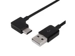 CYDZ Right Angled Type C USB-C to USB 2.0 Cable 90 Degree Connector for Tablet & Mobile Phone 20cm CYDZ Right Angled Type C USB-C to USB 2.0 Cable 90 Degree Connector for Tablet & Mobile Phone 20cm